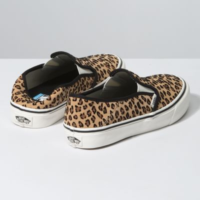 Vans Women Shoes Mini Leopard Slip-On SF Suede/Marshmallow