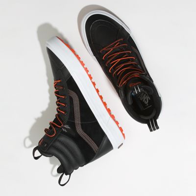 Vans Men Shoes Sk8-Hi Boot MTE 2.0 DX Black/Spicy Orange