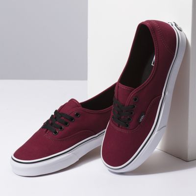 Vans Men Shoes Authentic Port Royale Red/Black