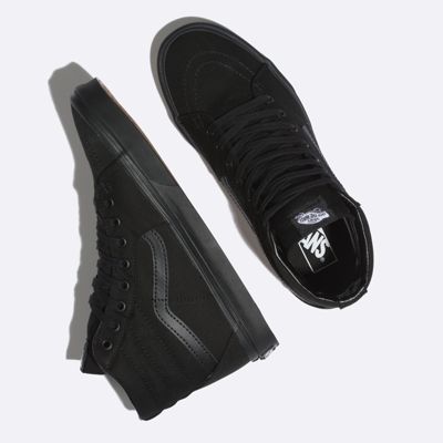 Vans Women Shoes Canvas Sk8-Hi black/black/black