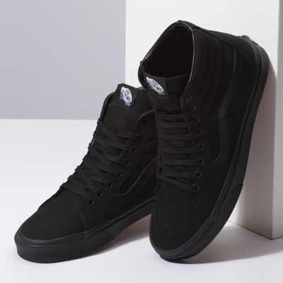 Vans Women Shoes Canvas Sk8-Hi black/black/black
