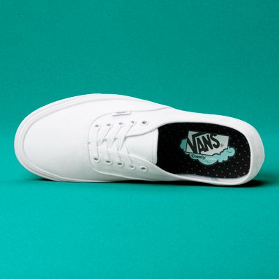 Vans Men Shoes ComfyCush Authentic True White/True White